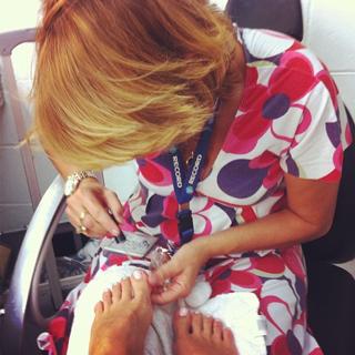 Mel Fronckowiak feet photo 4