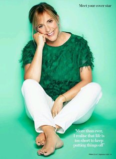 Mel Giedroyc feet photo 4