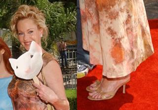 Melanie Griffith feet photo thumbnail