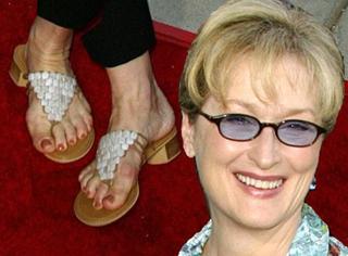 Meryl Streep feet photo thumbnail