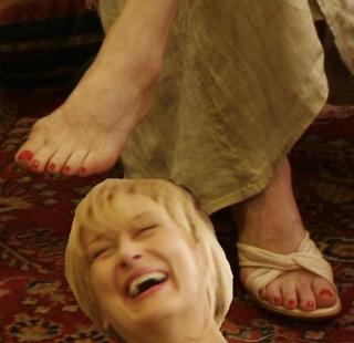 Meryl Streep feet photo thumbnail