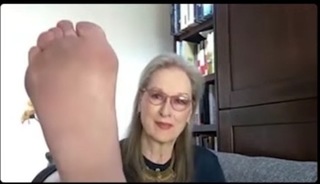 Meryl Streep feet photo thumbnail