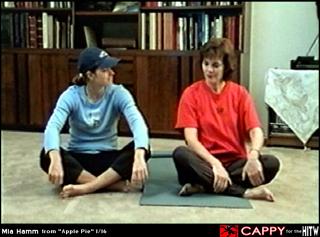 Mia Hamm feet photo 1