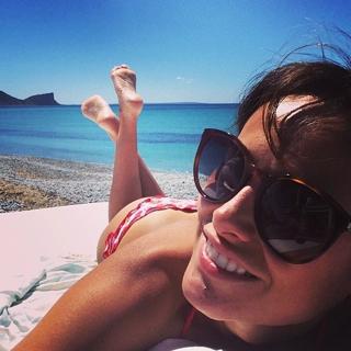 Michela Coppa feet photo thumbnail