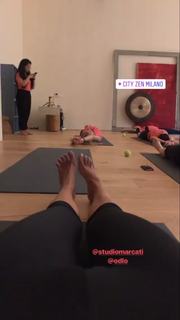 Michela Coppa feet photo thumbnail