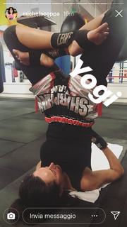 Michela Coppa feet photo thumbnail