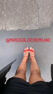Michela Coppa feet photo thumbnail