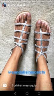 Michela Coppa feet photo thumbnail