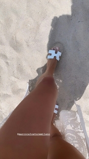 Michela Coppa feet photo thumbnail