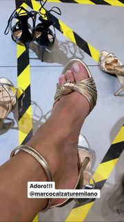 Michela Coppa feet photo thumbnail