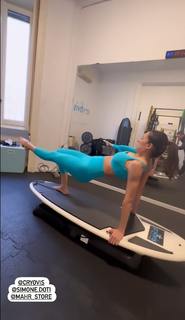 Michela Coppa feet photo thumbnail