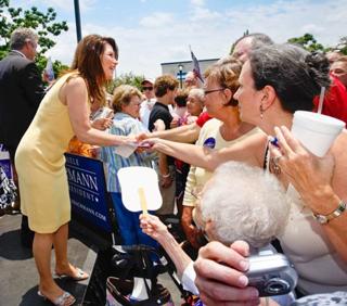 Michele Bachmann feet photo thumbnail