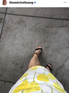 Michelle Ang feet photo 1