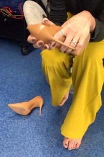 Michelle Barros feet photo 2
