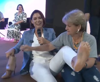 Michelle Bolsonaro feet photo 13