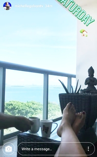 Michelle Galván feet photo 6