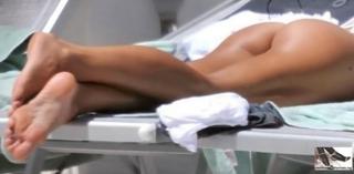 Michelle Hunziker feet photo thumbnail