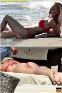 Michelle Hunziker feet photo thumbnail