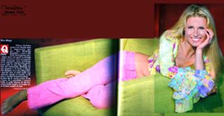 Michelle Hunziker feet photo thumbnail