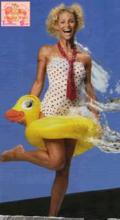 Michelle Hunziker feet photo thumbnail