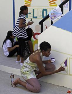 Michelle Obama feet photo thumbnail