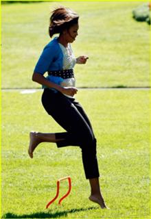 Michelle Obama feet photo thumbnail