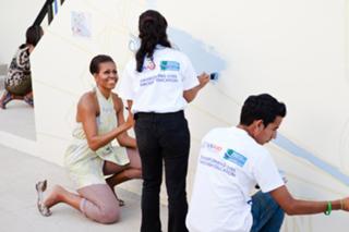 Michelle Obama feet photo thumbnail