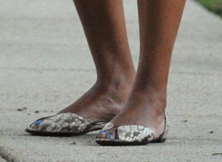 Michelle Obama feet photo thumbnail