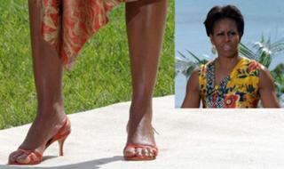 Michelle Obama feet photo thumbnail