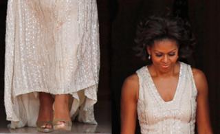 Michelle Obama feet photo thumbnail