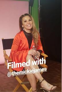 Mickie James feet photo thumbnail