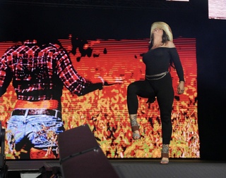 Mickie James feet photo thumbnail