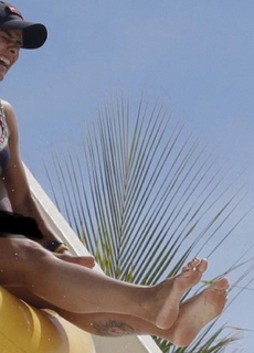 Milene Domingues feet photo 11