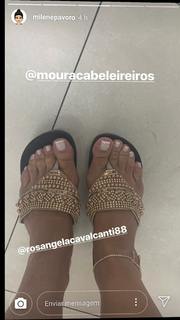 Milene Pavorô feet photo 7