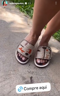 Milene Pavorô feet photo 9