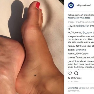 Milla Jasmine feet photo thumbnail