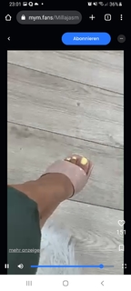 Milla Jasmine feet photo thumbnail