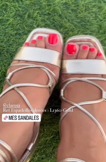 Milla Jasmine feet photo thumbnail