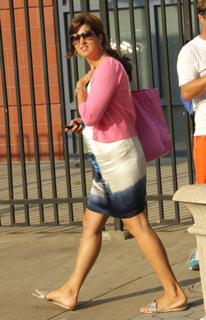 Mirka Federer feet photo 3