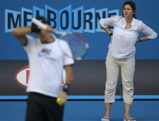 Mirka Federer feet photo 3