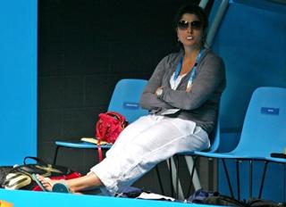 Mirka Federer feet photo 2