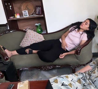Mirnalini Ravi feet photo 12
