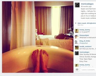 Monica Dogra feet photo 17