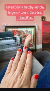 Monica Lewinsky feet photo 1