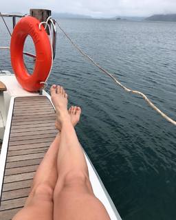 Monique Alfradique feet photo thumbnail