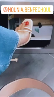 Mounia Benfeghoul feet photo 3