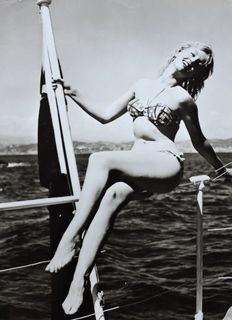 Mylène Demongeot feet photo 1