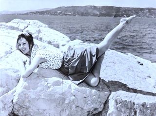 Mylène Demongeot feet photo 1