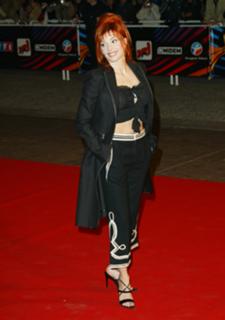 Mylène Farmer feet photo thumbnail