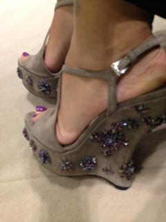 Myriam Fares feet photo thumbnail